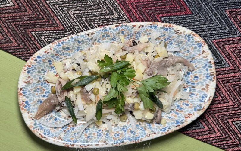 Салат по-деревенски