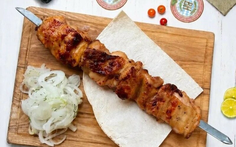 Шашлык куриной грудки