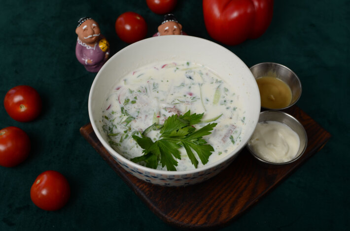 Аклошка (Туркменская окрошка)