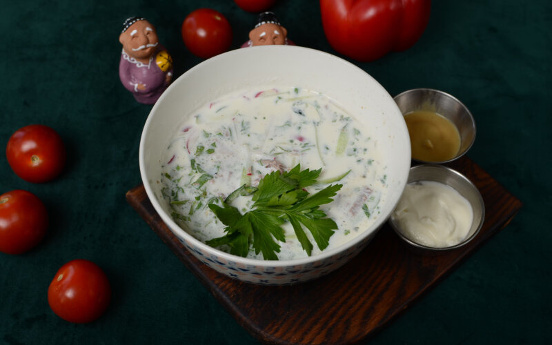 Аклошка (Туркменская окрошка)