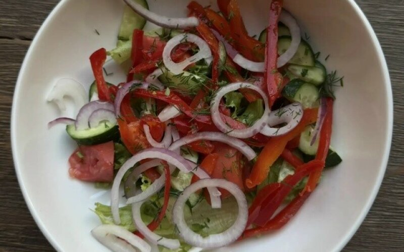Салат овощной