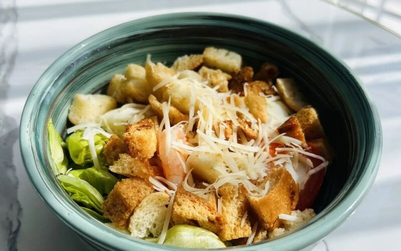 Цезарь с креветками