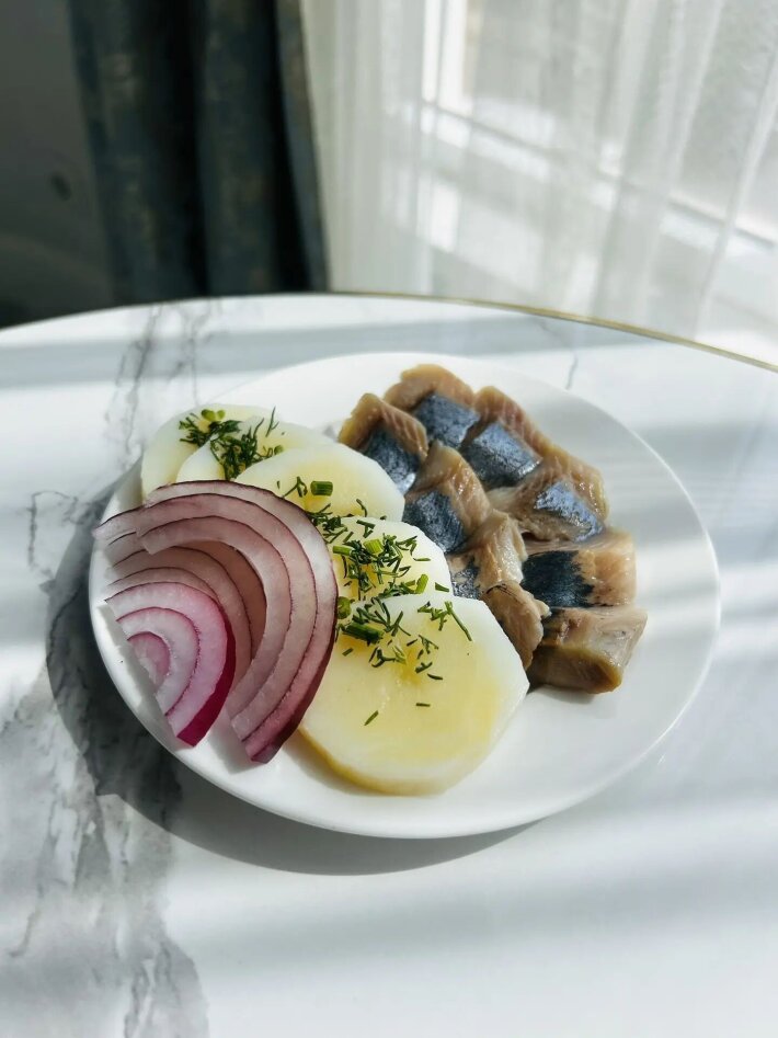 Селедочка с картошечкой