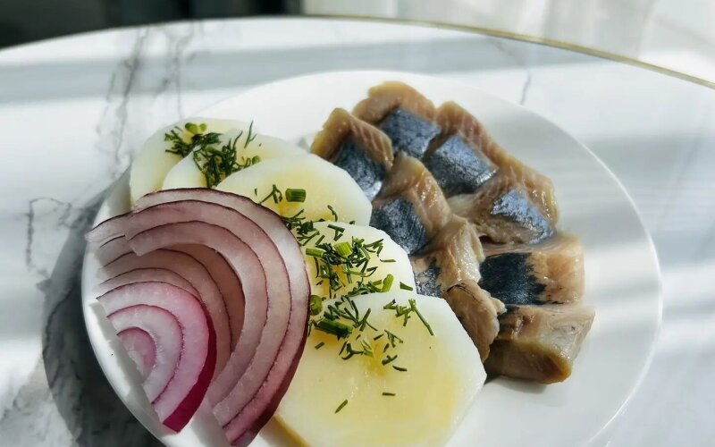 Селедочка с картошечкой
